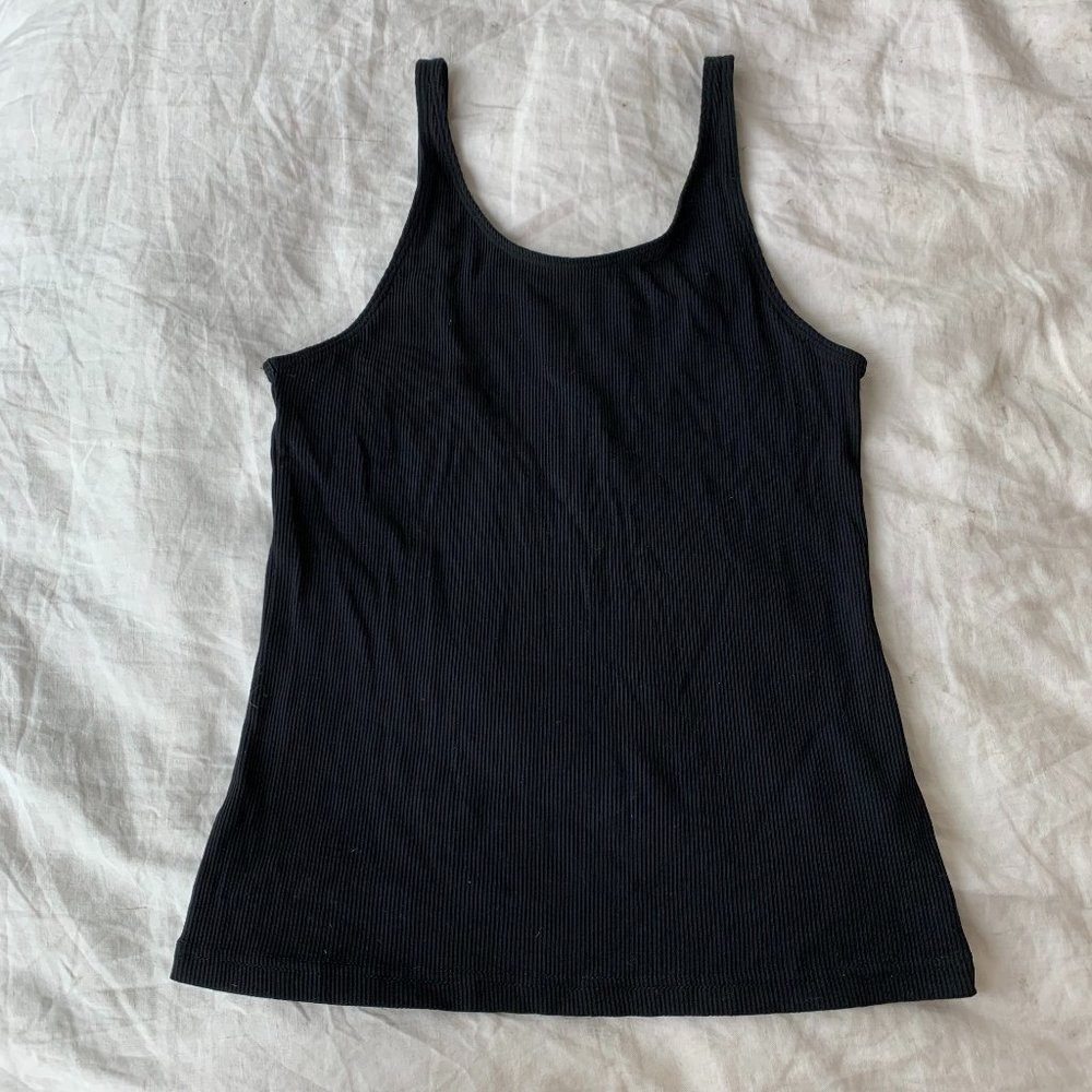 NWT & Other Stories Scoop Back Ribbed Tank Top